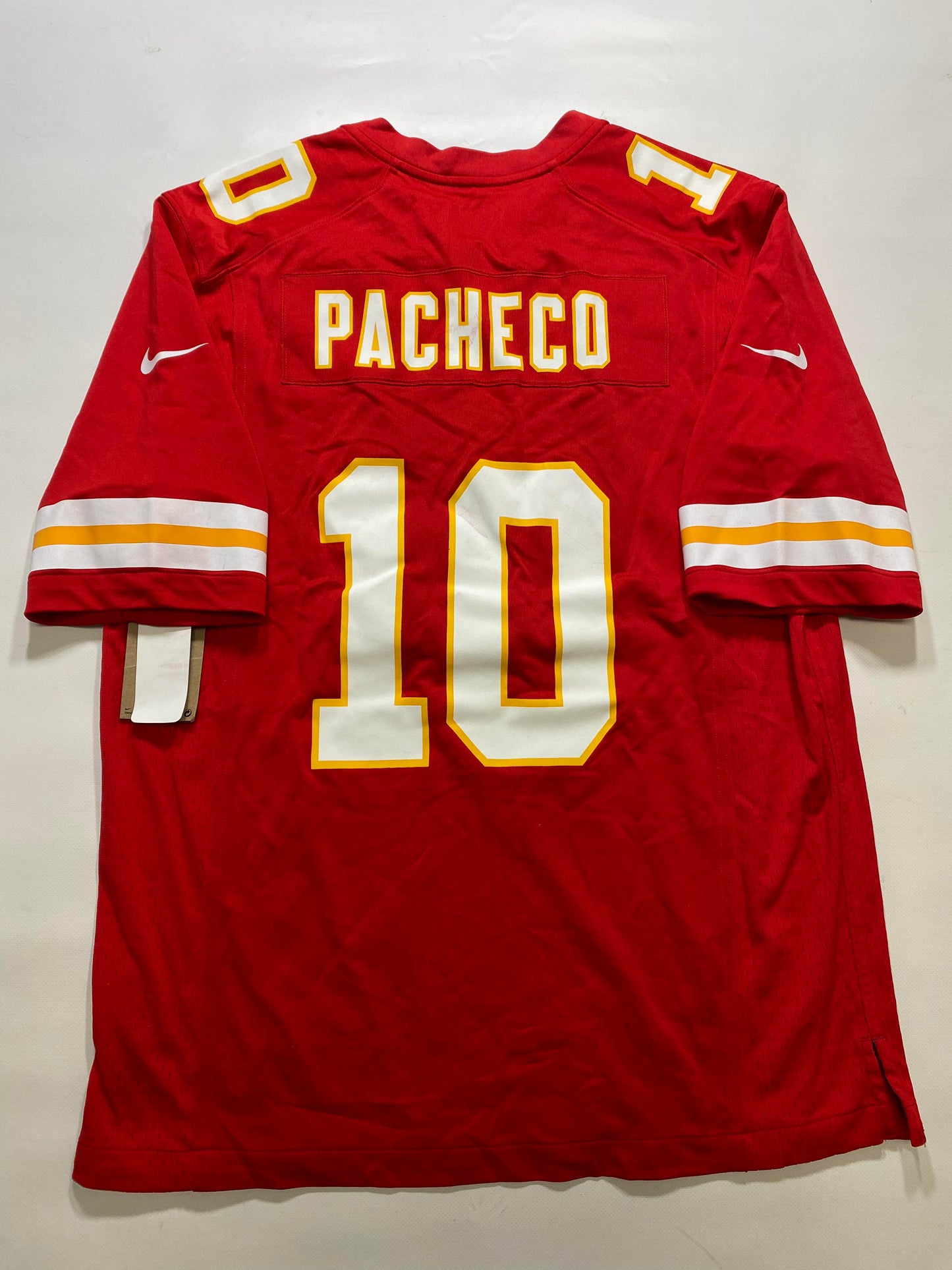 Kansas City Chiefs #10 Isiah Pacheco Nike Game Jersey - Mens Large