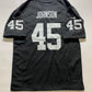 Las Vegas Raiders #45 Jakob Johnson Nike Game Jersey - Youth Large
