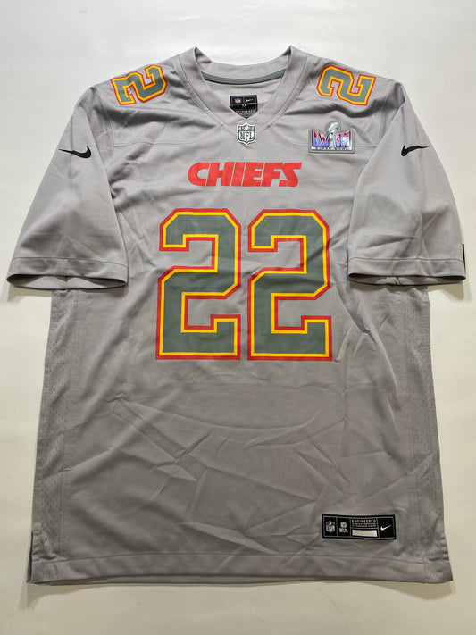 Kansas City Chiefs #22 Trent McDuffie Nike Game Jersey - Mens Medium