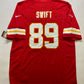 Kansas City Chiefs #89 Taylor Swift Nike Game Jersey - Mens Medium