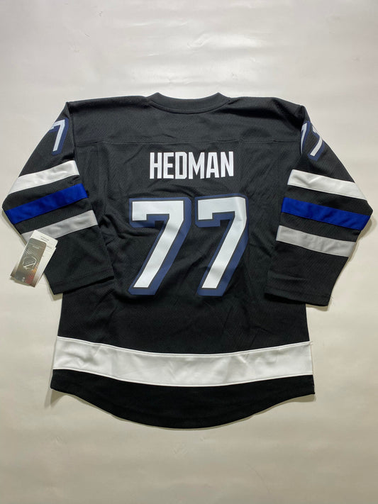 Tampa Bay Lightning #77 Victor Hedman Fanatics Breakaway Jersey - Youth L/XL