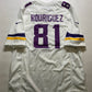 Minnesota Vikings #81 Robert Rodriguez Nike Game Jersey - Mens Large