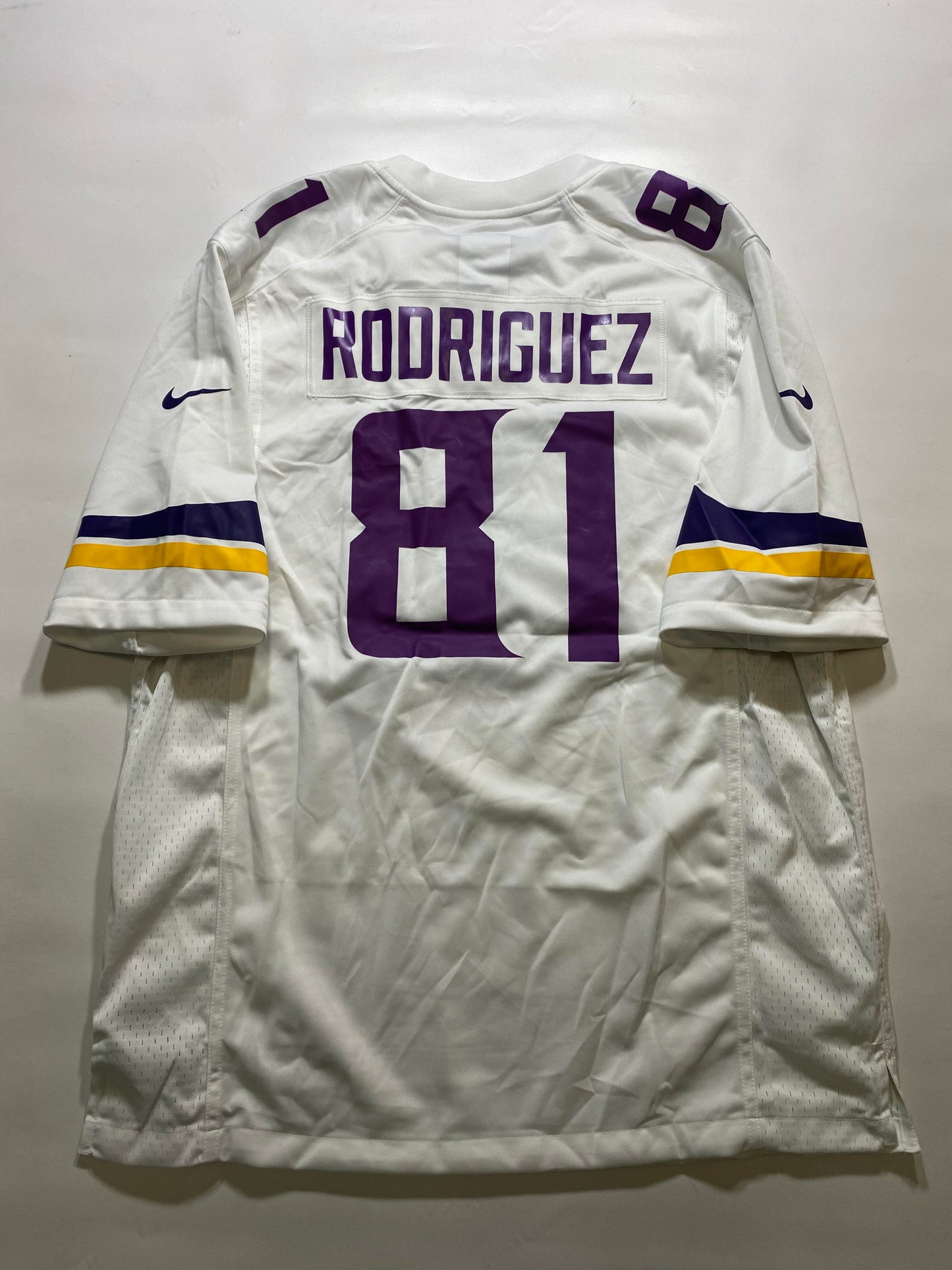 Minnesota Vikings #81 Robert Rodriguez Nike Game Jersey - Mens Large