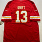 Kansas City Chiefs #13 Taylor Swift Nike Game Jersey - Mens XL
