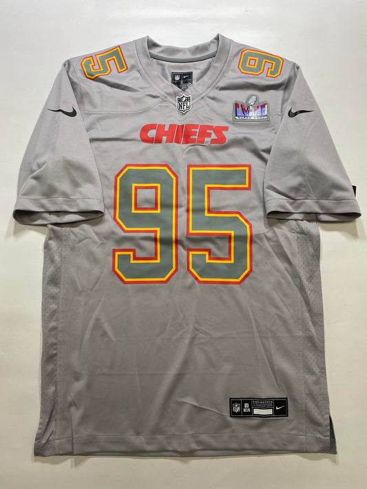 Kansas City Chiefs #95 Chris Jones Nike Game Jersey - Mens Small