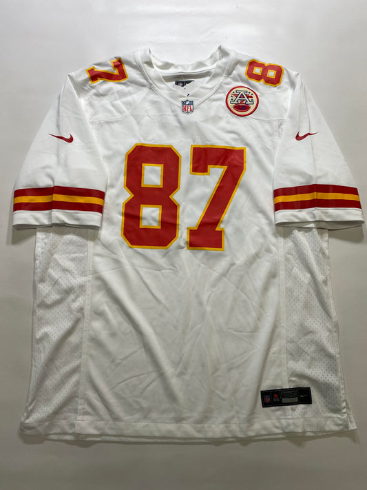 Kansas City Chiefs #87 Travis Kelce Nike Game Jersey - Mens Large