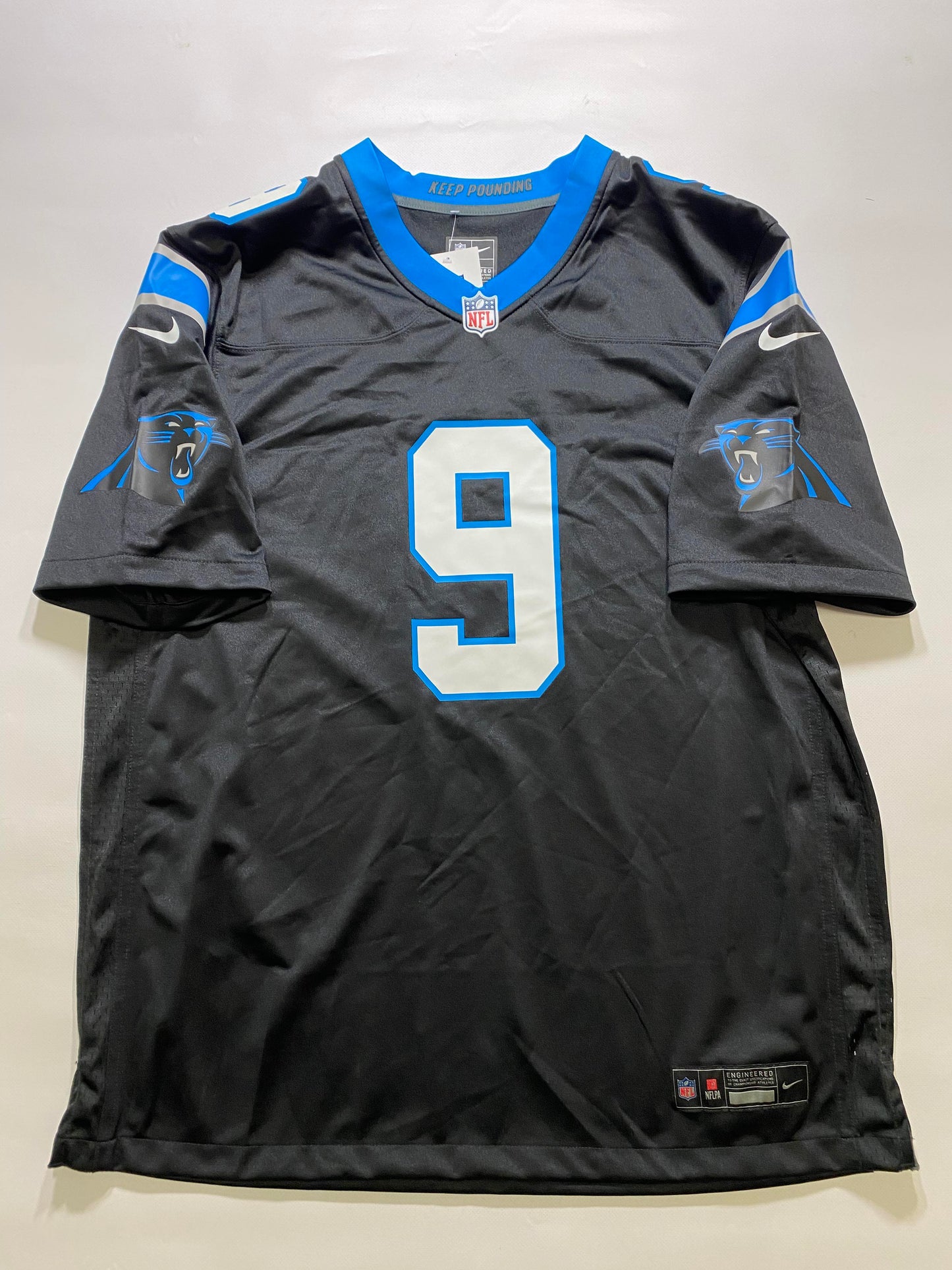 Carolina Panthers #9 Bryce Young Nike Game Jersey - Mens XL