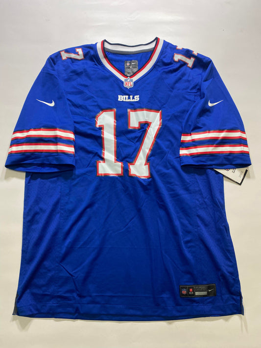 Buffalo Bills #17 Josh Allen Nike Game Jersey - Mens Small