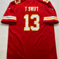 Kansas City Chiefs #13 Taylor Swift Nike Game Jersey - Youth XL