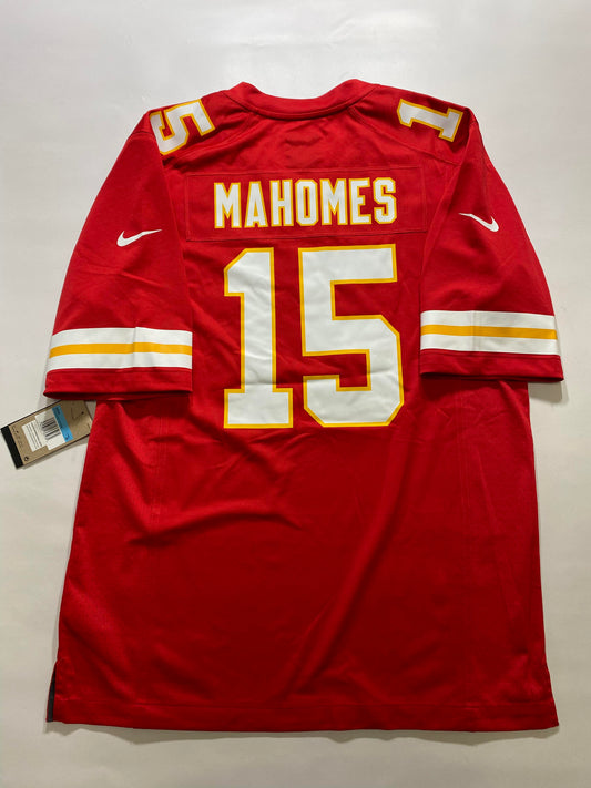 Kansas City Chiefs #15 Patrick Mahomes Nike Game Jersey - Mens Medium