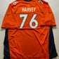 Denver Broncos #76 Derrick Harvey Nike Game Jersey - Mens 3XL