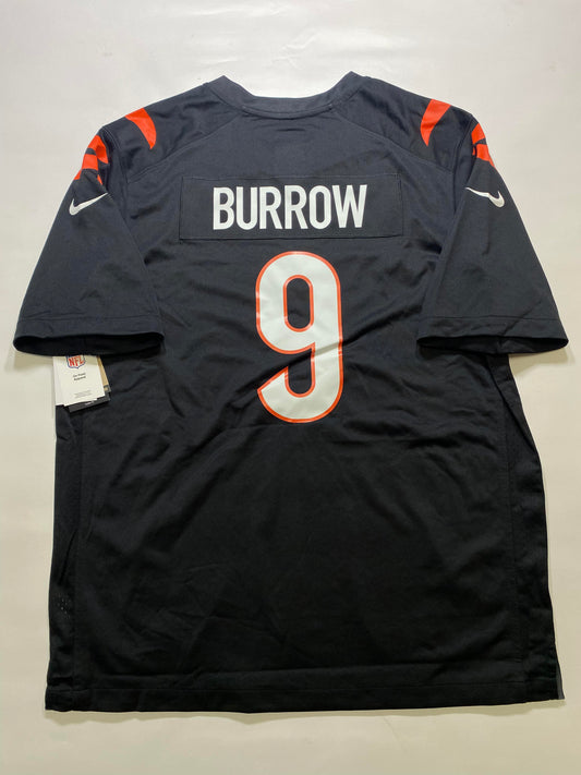 Cincinnati Bengals #9 Joe Burrow Nike Game Jersey - Mens XL