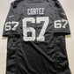 Las Vegas Raiders #67 Chris Cortez Nike Game Jersey - Mens Large