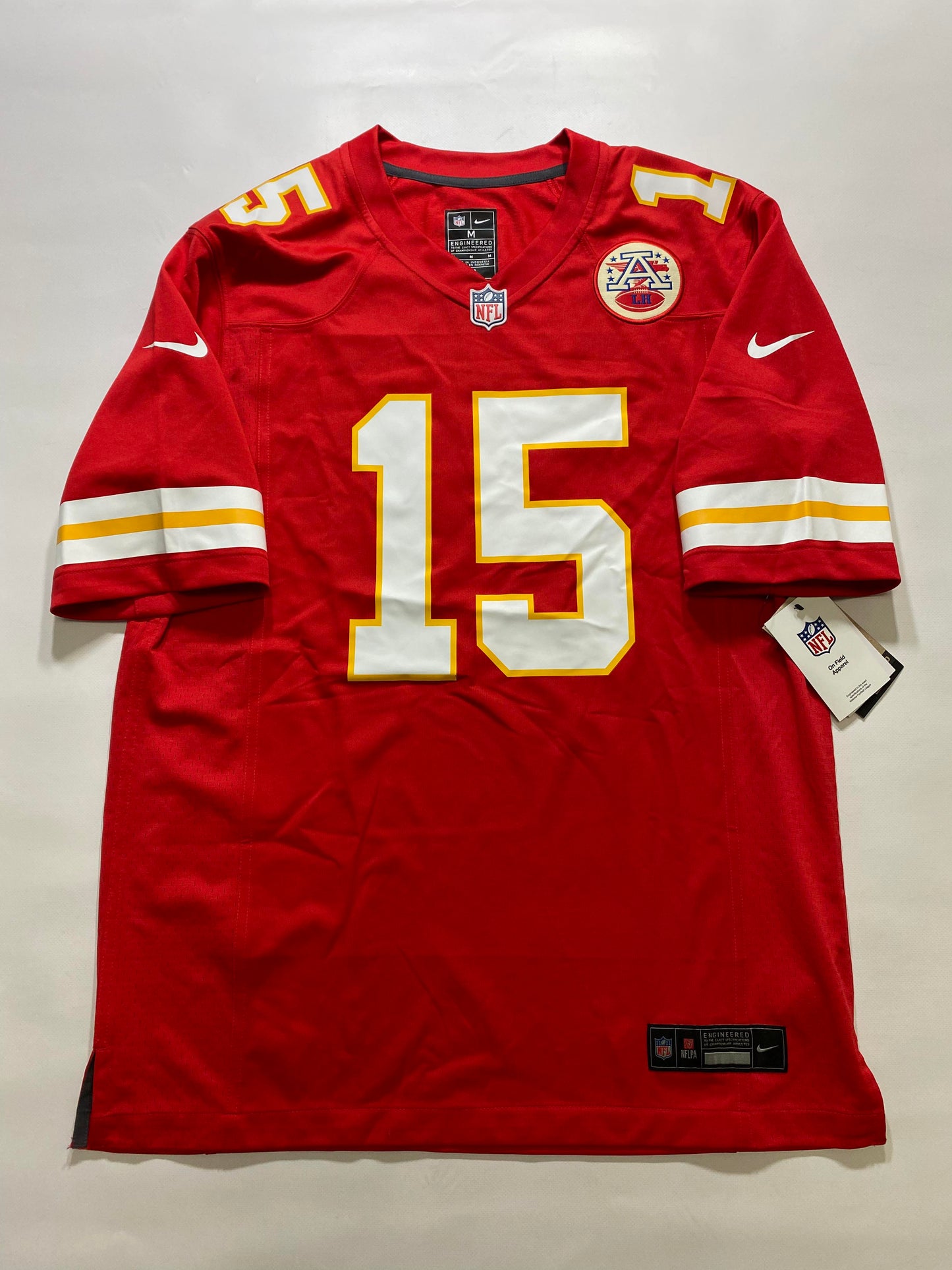 Kansas City Chiefs #15 Patrick Mahomes Nike Game Jersey - Mens Medium