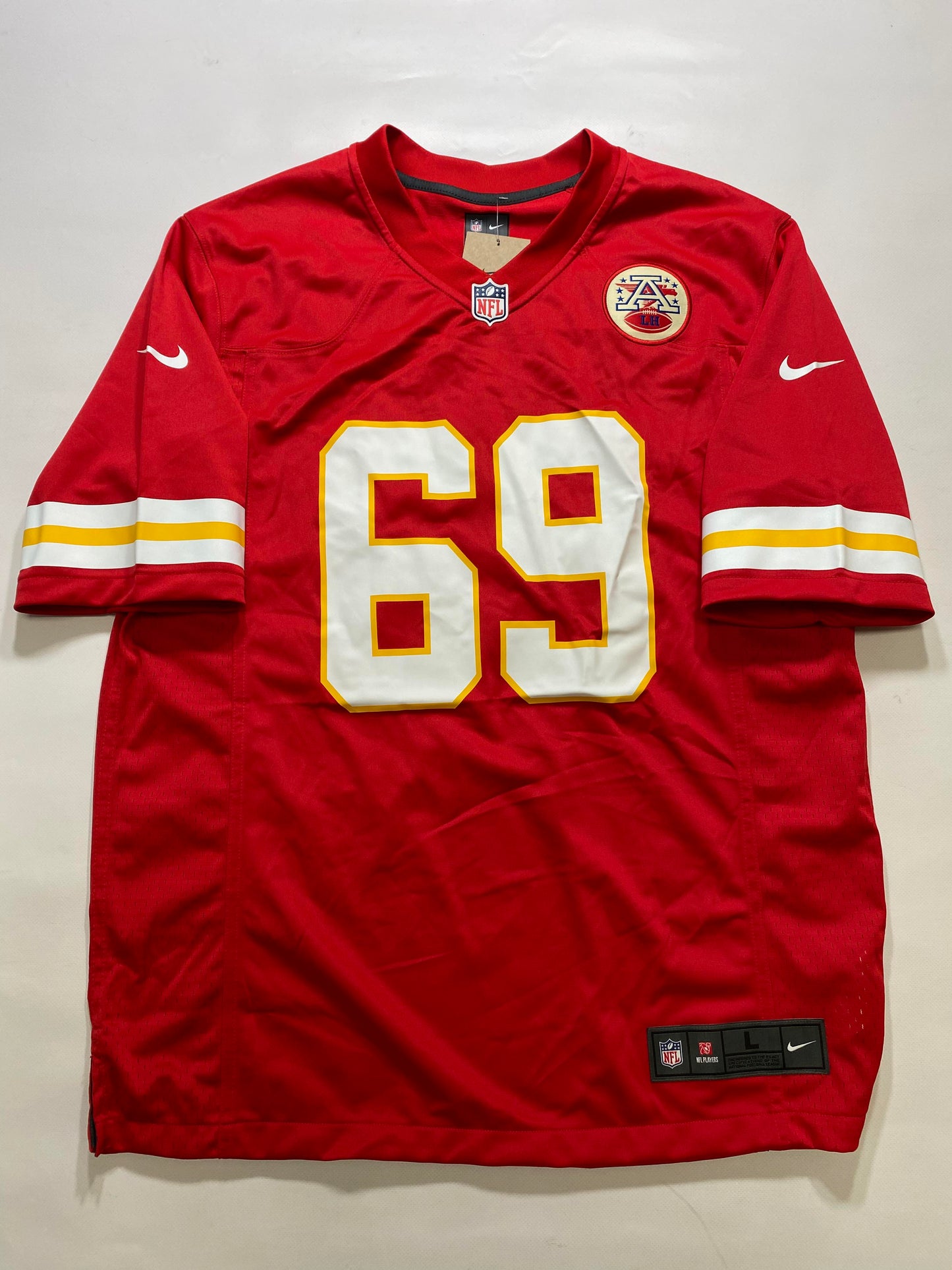 Kansas City Chiefs #69 Taylor Swift Nike Game Jersey - Mens Large