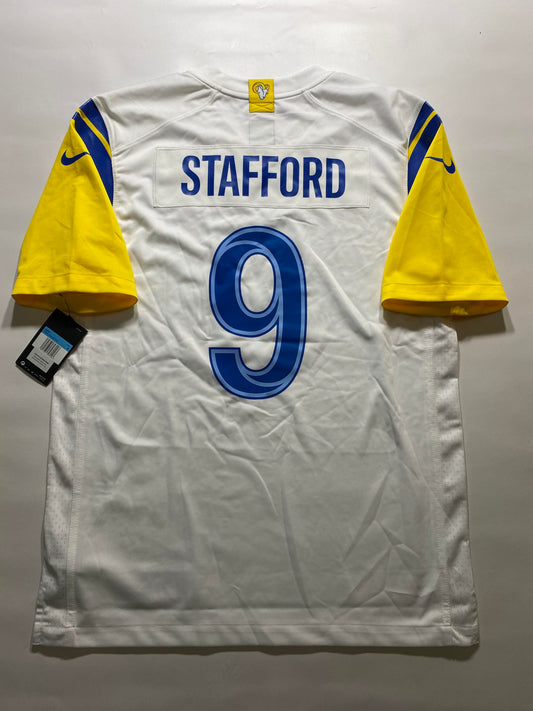 Los Angeles Rams #9 Matthew Stafford Nike Game Jersey - Mens Medium