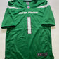 New York Jets #1 Sauce Gardner Nike Game Jersey - Mens Medium