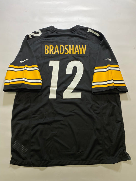 Pittsburgh Steelers #12 Terry Bradshaw Nike Game Jersey - Mens 2XL