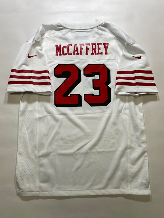 San Francisco 49ers #23 Christian McCaffrey Nike Game Jersey - Youth XL