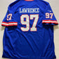 New York Giants #97 Dexter Lawrence Nike Game Jersey - Mens 3XL