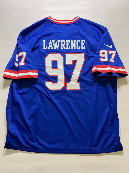 New York Giants #97 Dexter Lawrence Nike Game Jersey - Mens 3XL