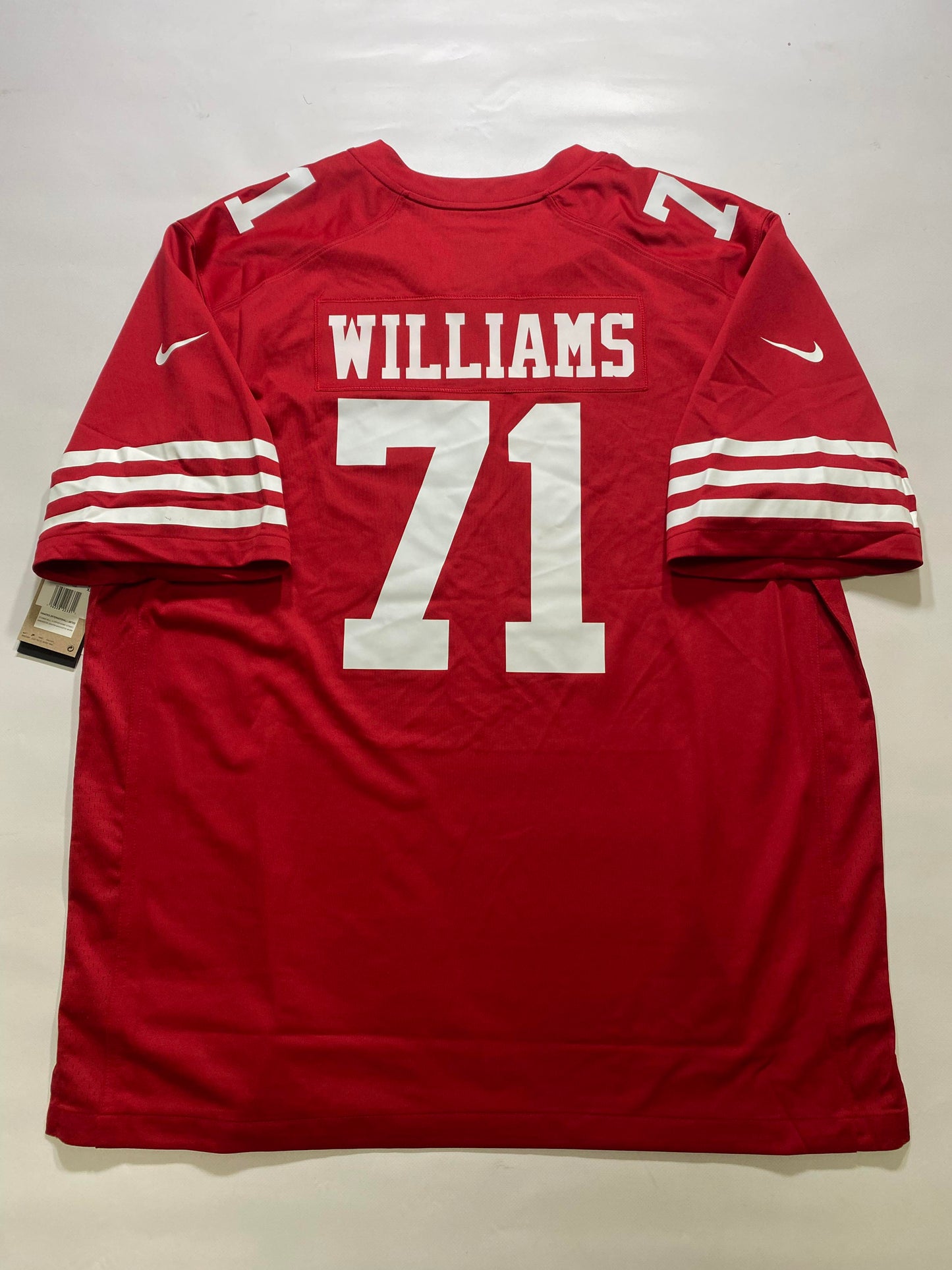 San Francisco 49ers #17 Trent Williams Nike Game Jersey - Mens 2XL