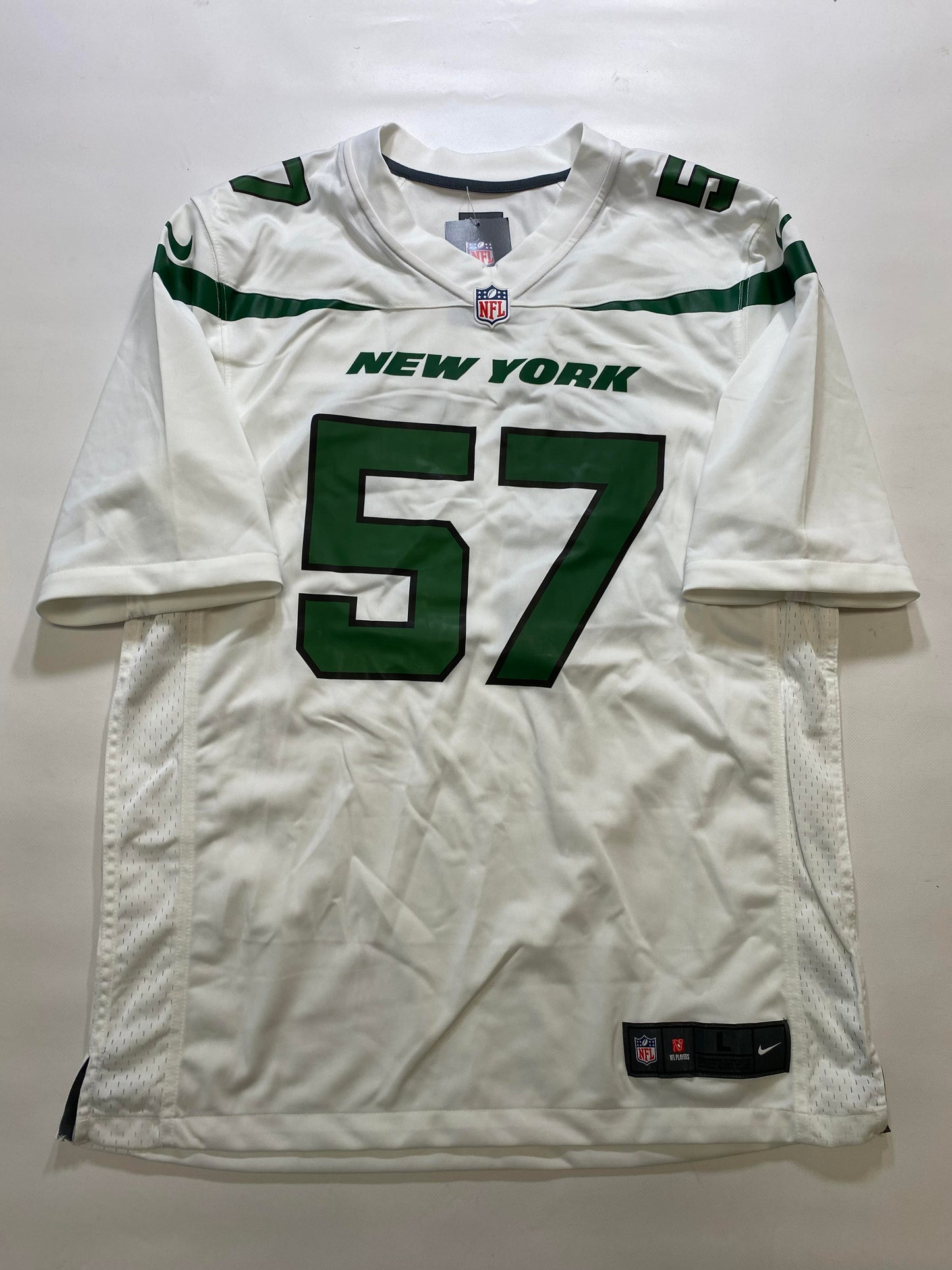 New York Jets #57 C.J. Mosley Nike Game Jersey - Mens Large