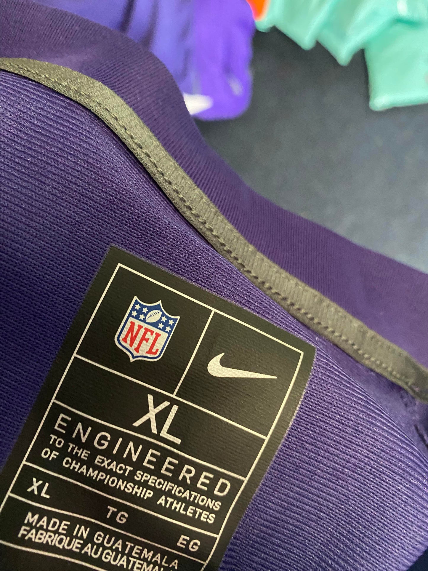 Minnesota Vikings #99 Danielle Hunter Nike Game Jersey - Mens XL