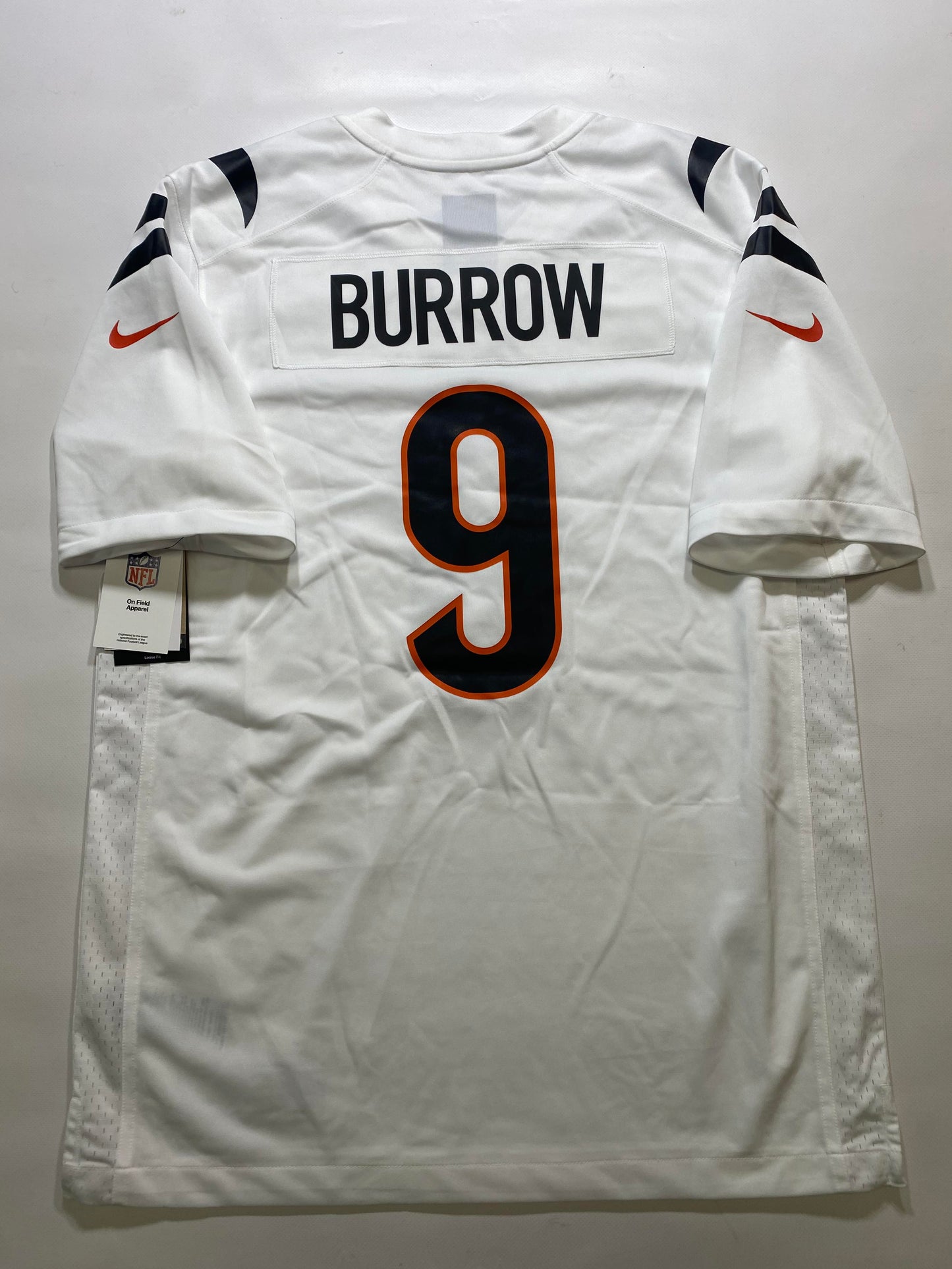 Cincinnati Bengals #9 Joe Burrow Nike Game Jersey - Mens Medium