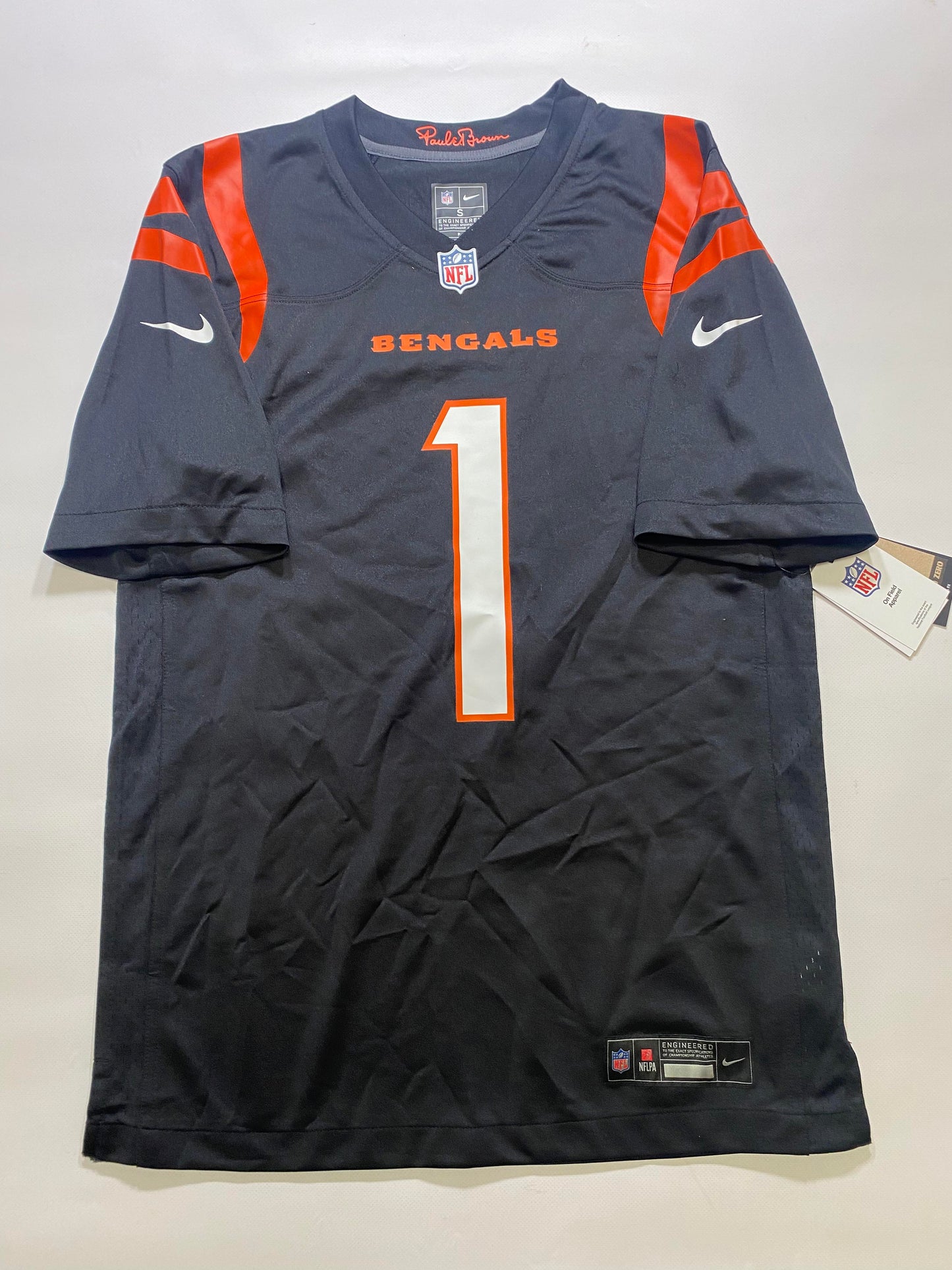 Cincinnati Bengals #1 Ja'Marr Chase Nike Game Jersey - Mens Small