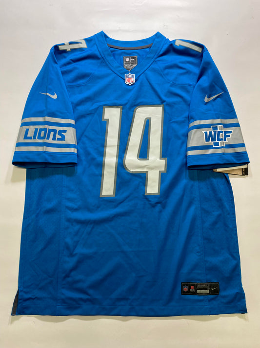 Detroit Lions #14 Amon-Ra St. Brown Nike Game Jersey - Mens Large