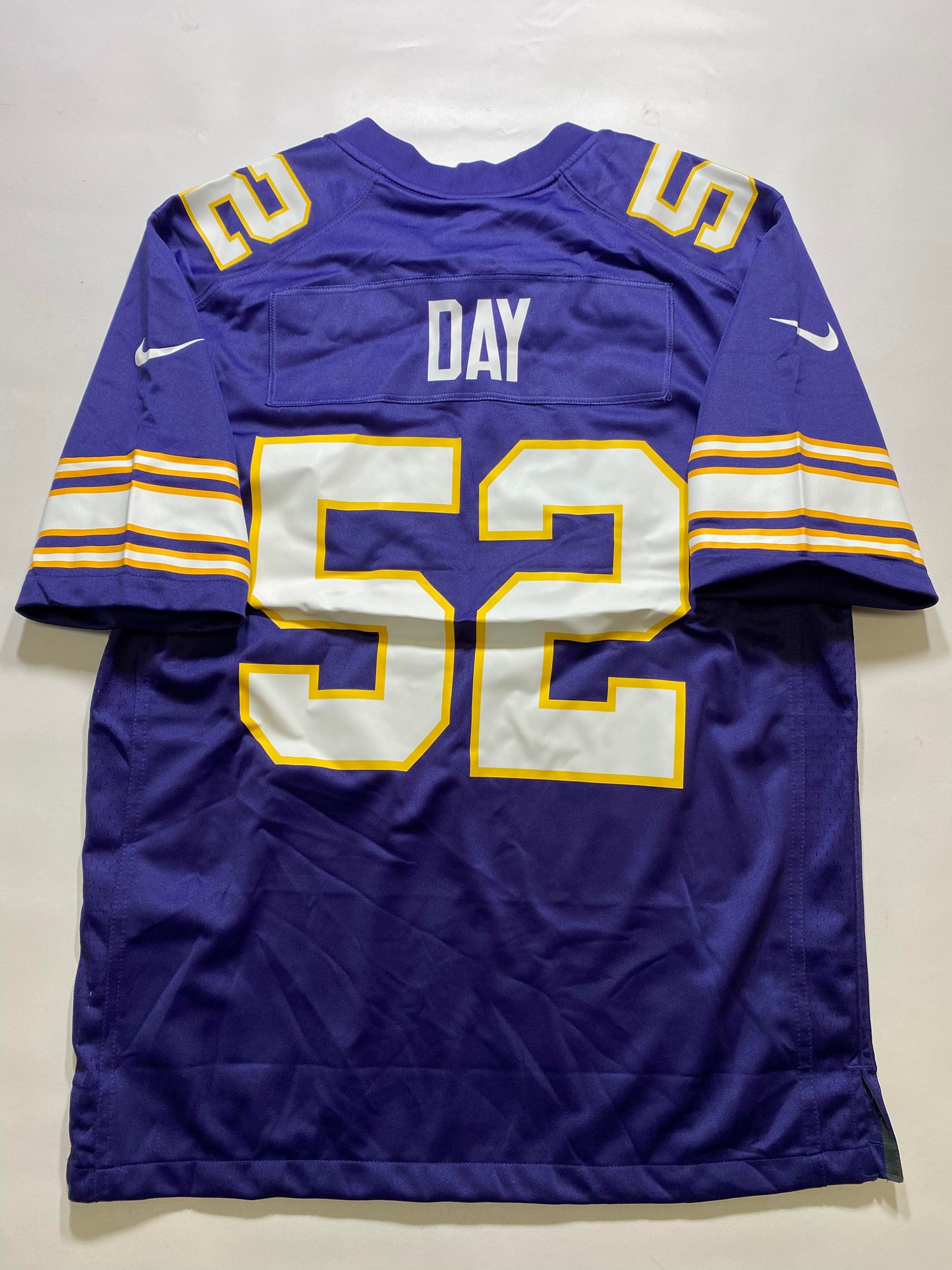 Minnesota Vikings #52 Josh Day Nike Game Jersey - Mens Medium