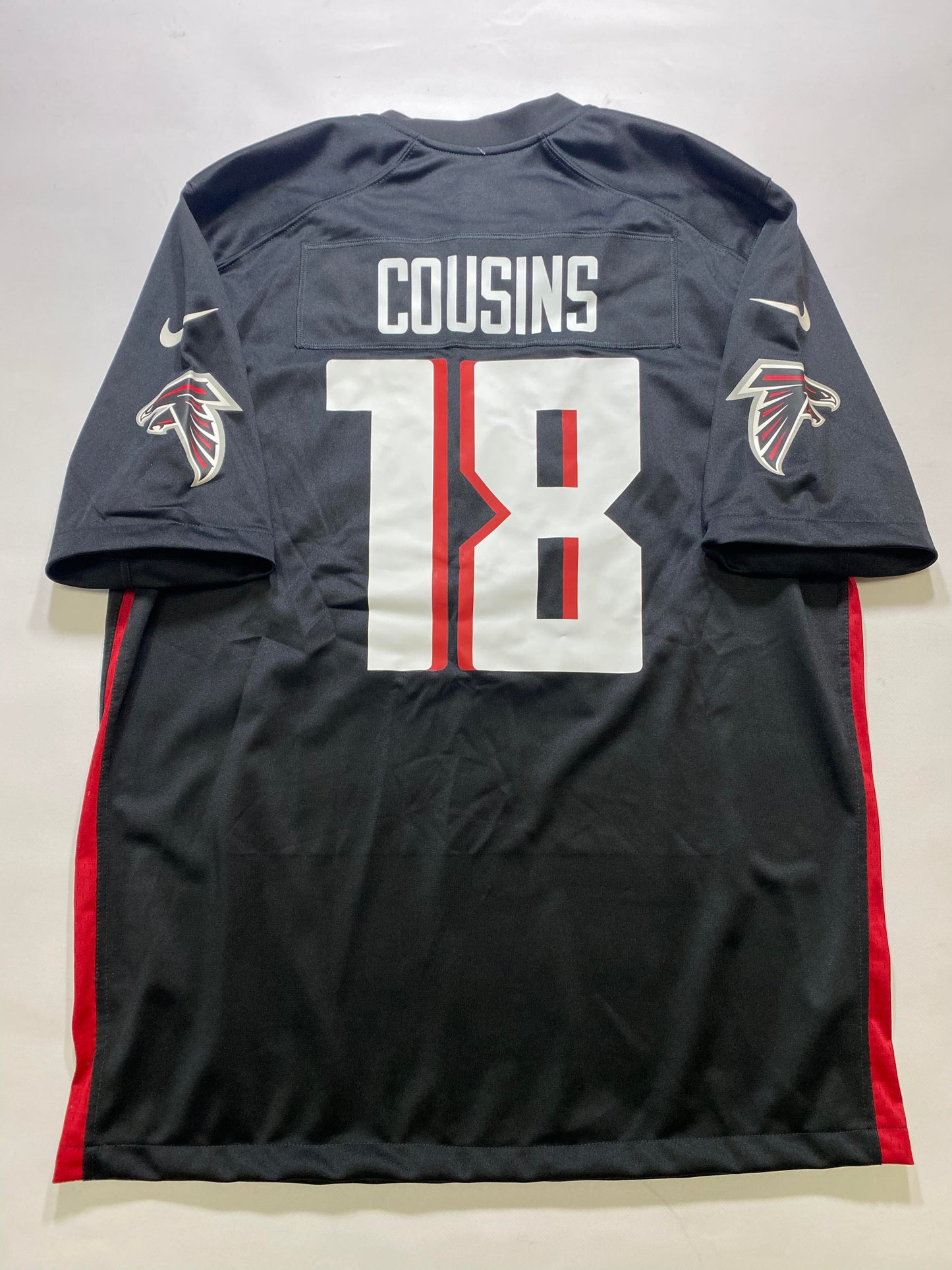 Atlanta Falcons #18 Kirk Cousins Nike Game Jersey - Mens Small