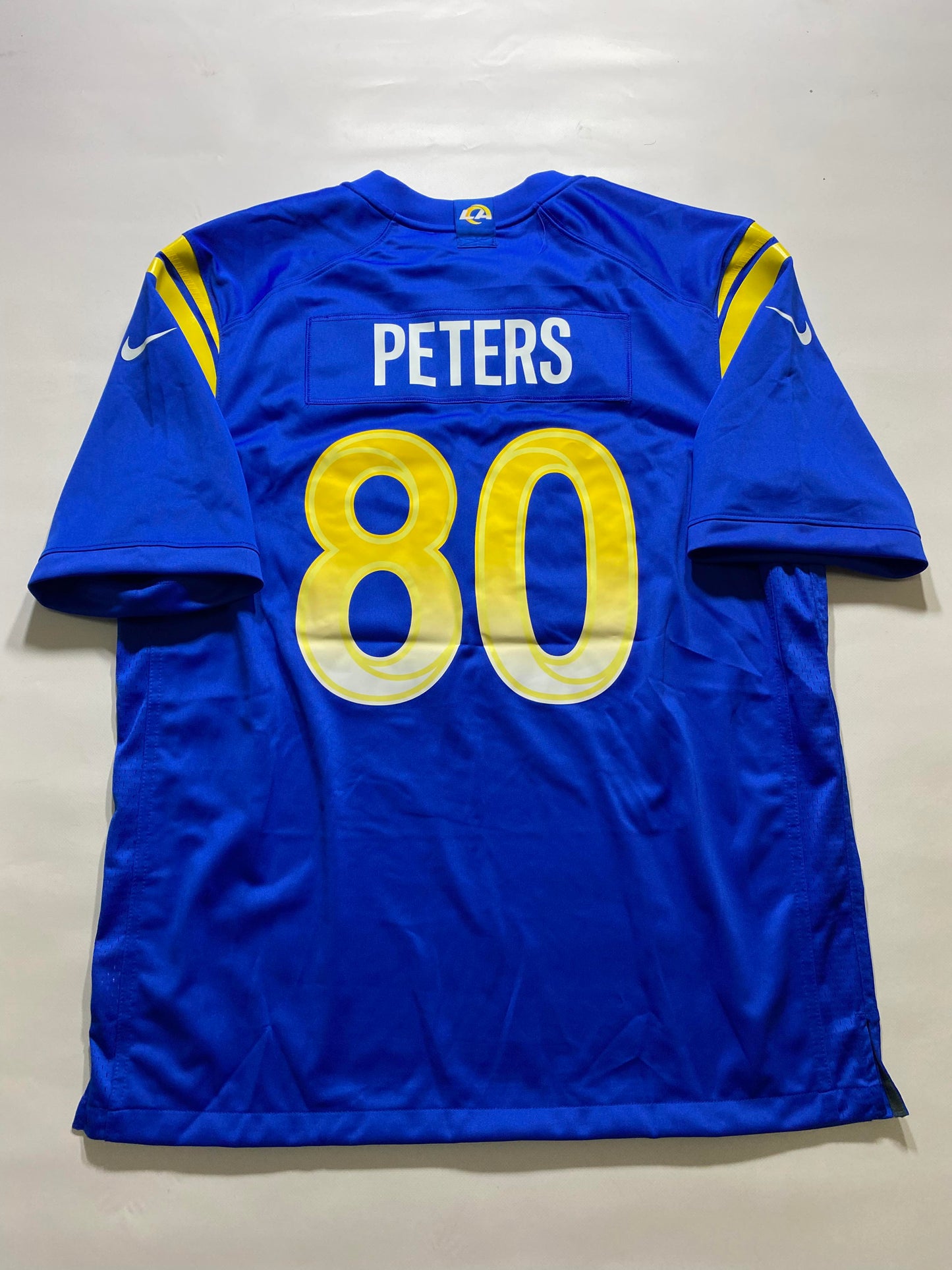 Los Angeles Rams #80 Marcus Peters Nike Game Jersey - Mens XL