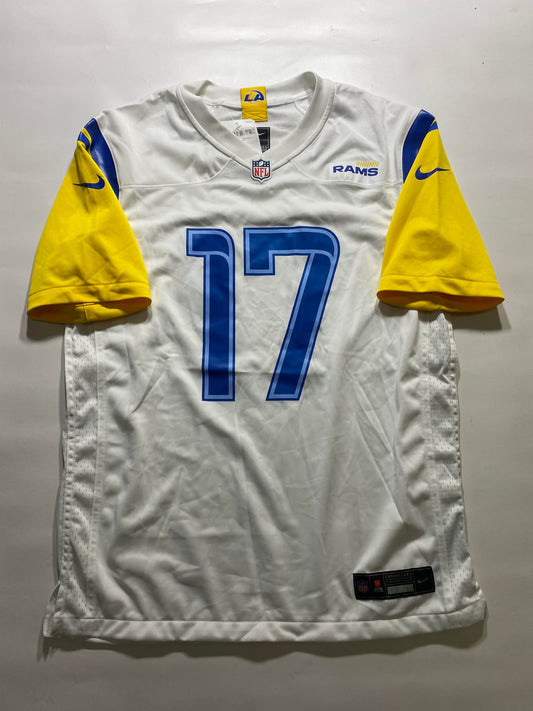 Los Angeles Rams #17 Puka Nacua Nike Game Jersey - Mens Medium