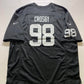 Las Vegas Raiders #98 Maxx Crosby Nike Game Jersey - Mens 3XL