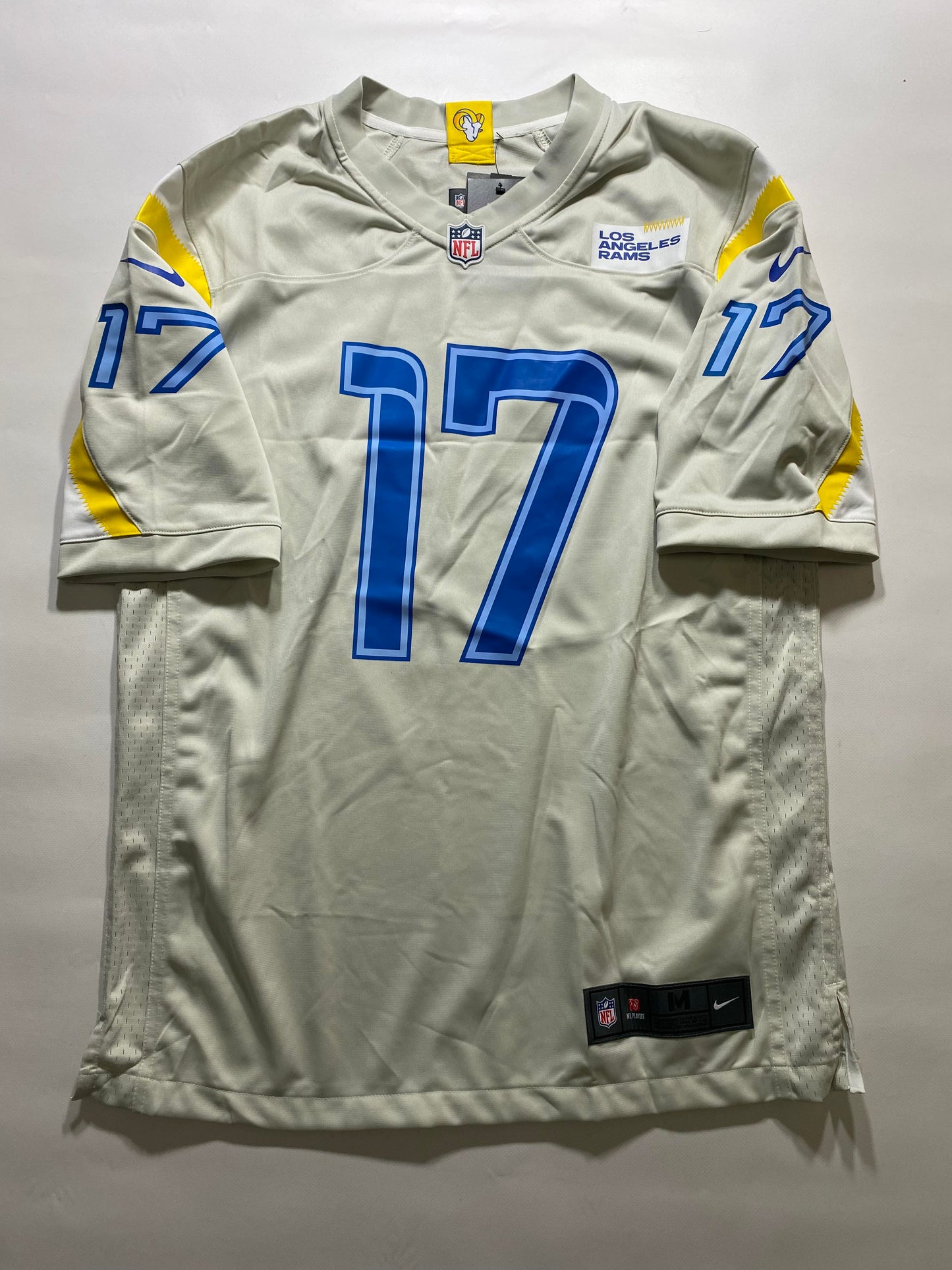 Los Angeles Rams #17 Puka Nacua Nike Game Jersey - Mens Medium