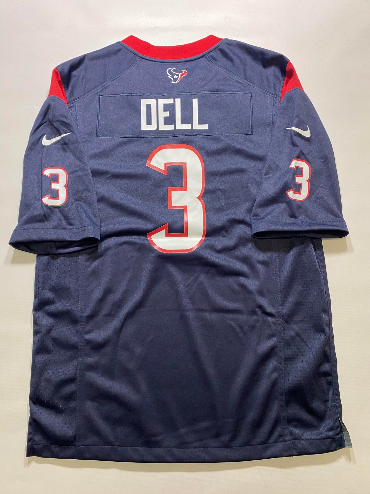 Houston Texans #3 Tank Dell Nike Game Jersey - Mens Medium