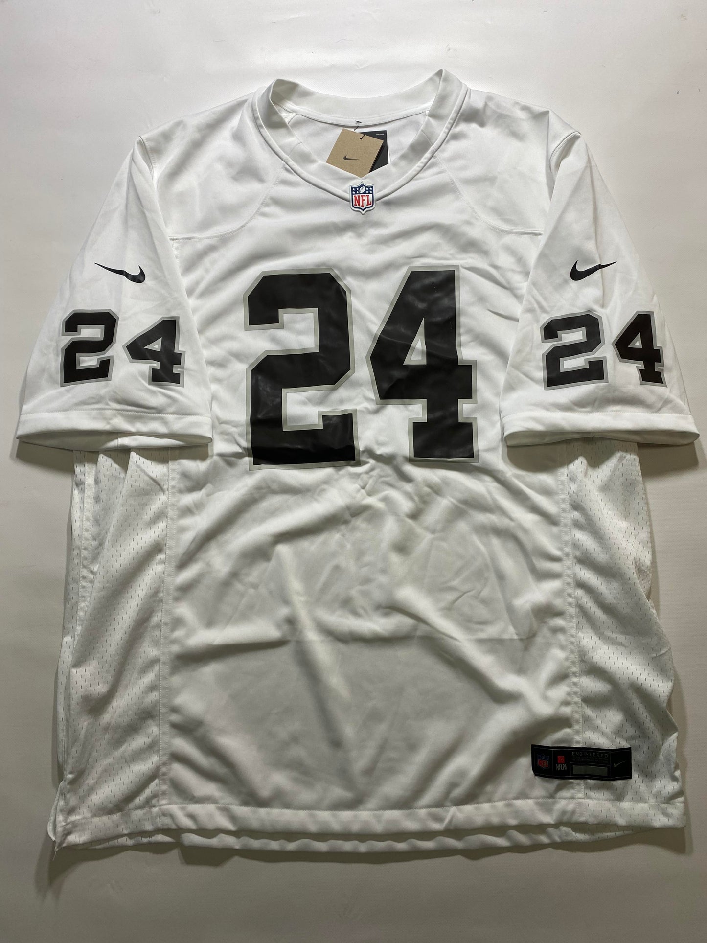 Las Vegas Raiders #24 Nick Bell Nike Game Jersey - Mens 2XL