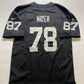 Las Vegas Raiders #78 Michael Mayer Nike Game Jersey - Youth Large