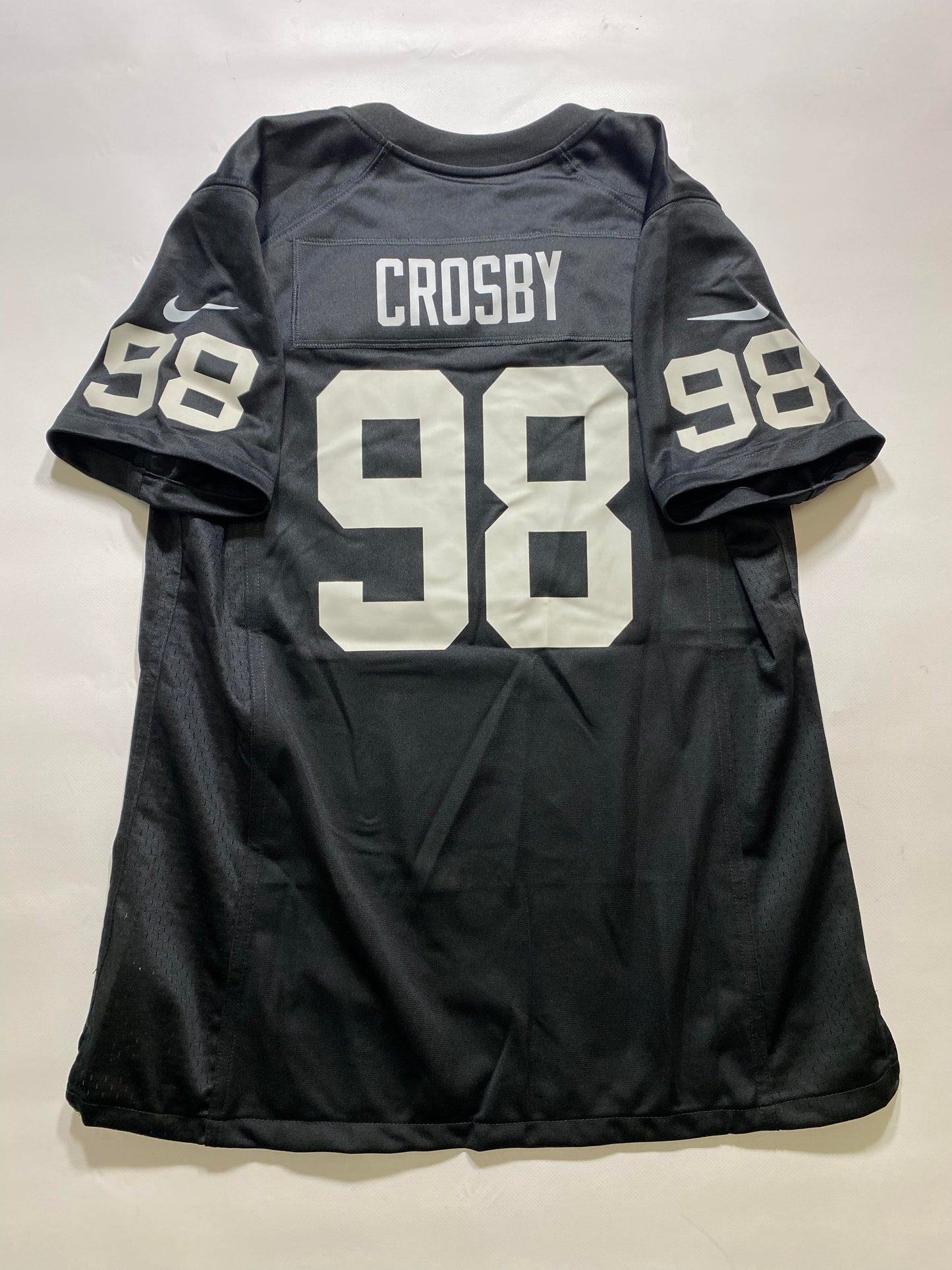 Las Vegas Raiders #98 Maxx Crosby Nike Game Jersey - Womens Large