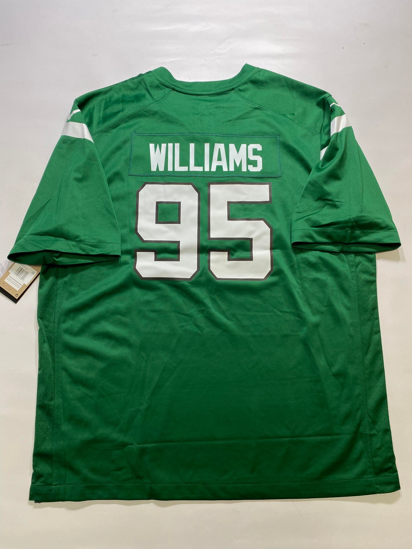 New York Jets #95 Quinnen Williams Nike Game Jersey - Mens 2XL