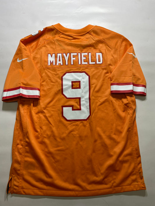 Tampa Bay Buccaneers #9 Baker Mayfield Nike Game Jersey - Mens Large