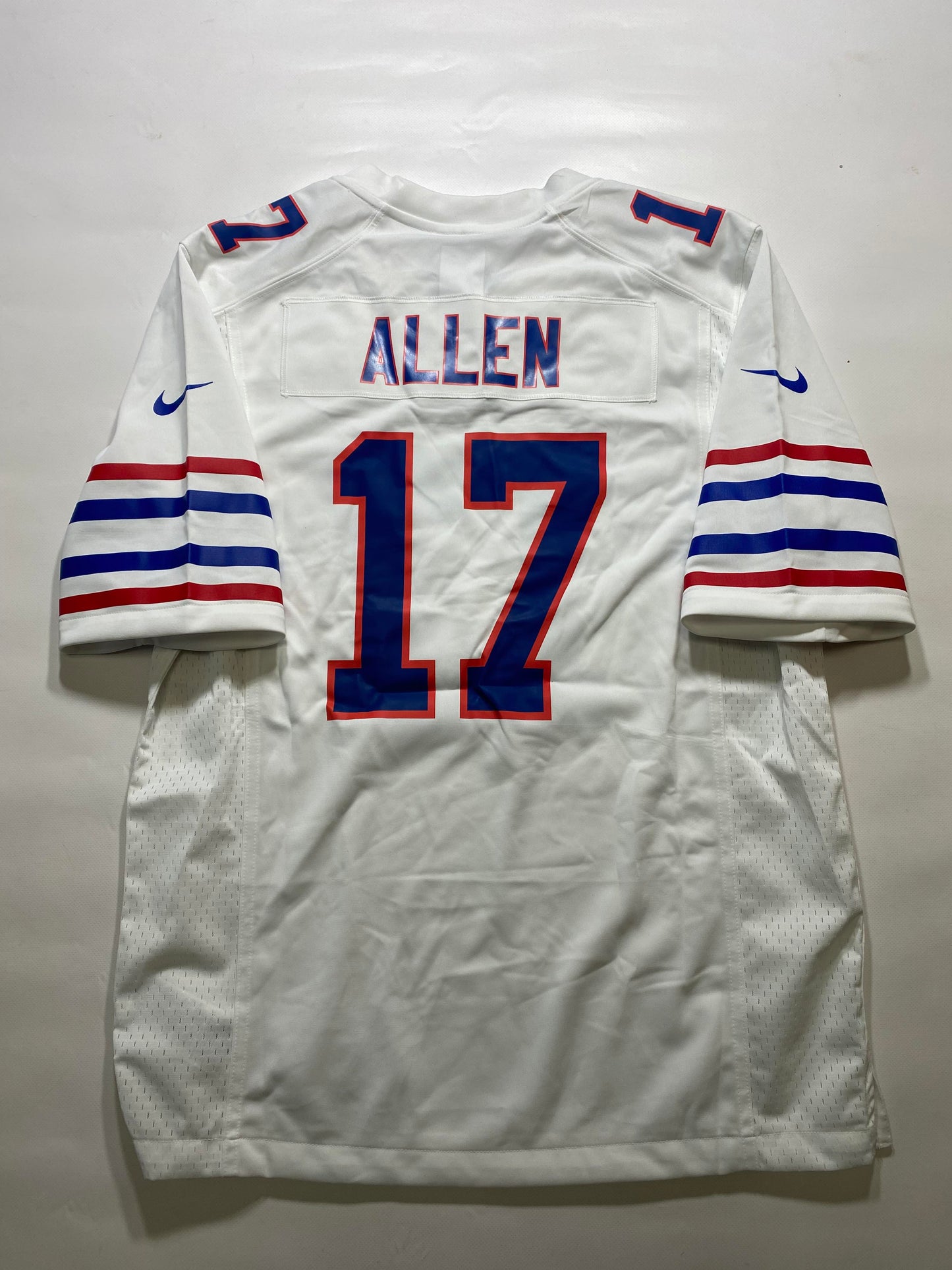 Buffalo Bills #17 Josh Allen Nike Game Jersey - Mens Medium