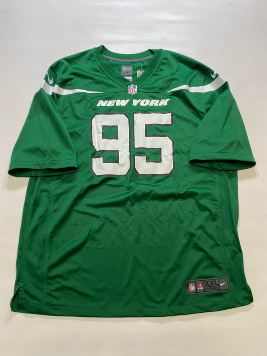 New York Jets #95 Quinnen Williams Nike Game Jersey - Mens 2XL