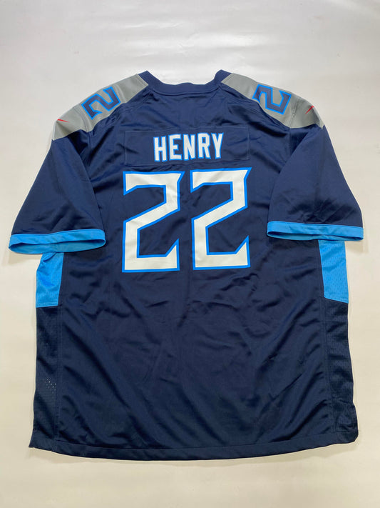 Tennessee Titans #22 Derrick Henry Nike Game Jersey - Mens 2XL