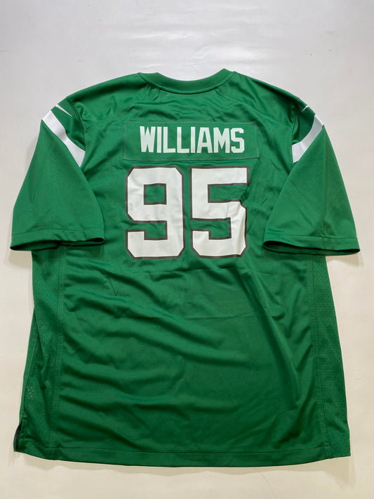 New York Jets #95 Quinnen Williams Nike Game Jersey - Mens 2XL