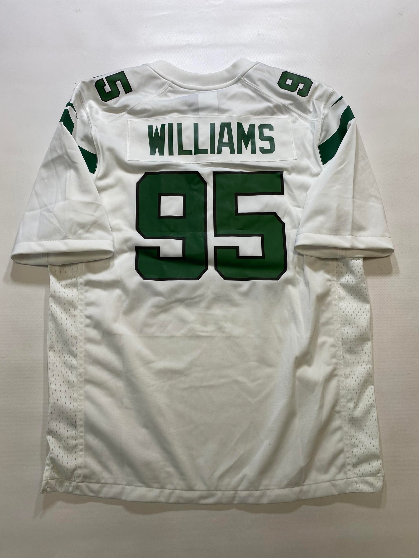 New York Jets #95 Quinnen Williams Nike Game Jersey - Mens Large