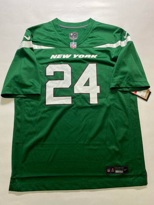 New York Jets #24 Doug Heffernan Nike Game Jersey - Mens Large