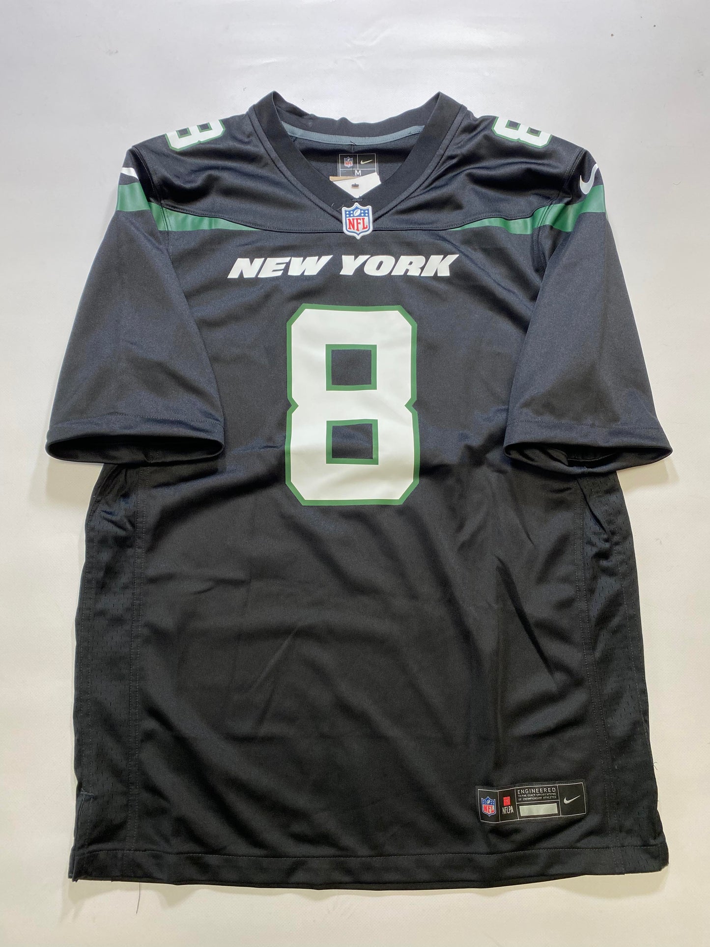 New York Jets #8 Aaron Rodgers Nike Game Jersey - Mens Medium